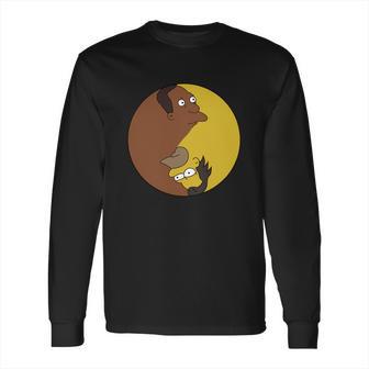 Lenny Carl Yin Yang T-Shirt Long Sleeve T-Shirt | Favorety UK