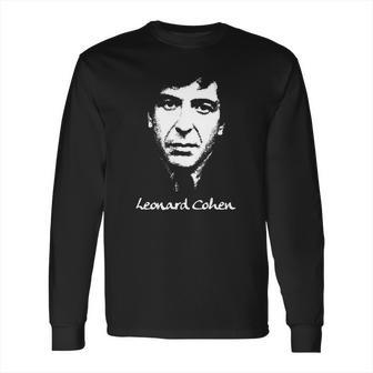 Leonard Cohen Tshirt Long Sleeve T-Shirt | Favorety UK