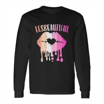 Lesbeatiful Lesbian Lgbtq Member Sexual Diversity Pride Funny Gift Long Sleeve T-Shirt | Favorety