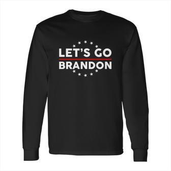 Let’S Go Brandon Shirt Funny Fuck Joe Biden Chants Meme Long Sleeve T-Shirt | Favorety AU