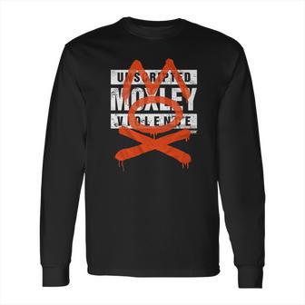 Licensed Jon Moxley Designed By Mox Aew All Elite Wrestling Adult Long Sleeve T-Shirt | Favorety DE