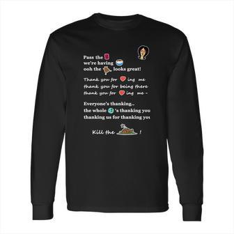 Linda Belcher Thanksgiving Song Bob Burgers Long Sleeve T-Shirt | Favorety UK