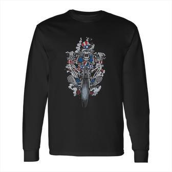 Liquid Blue Plus Size Grateful Dead Moto Sam Long Sleeve T-Shirt | Favorety UK