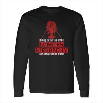 Lobster Hierarchy Jordan Peterson Long Sleeve T-Shirt | Favorety AU