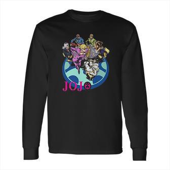 Logo Jojo Bizarre Adventure Durable Long Sleeve T-Shirt | Favorety