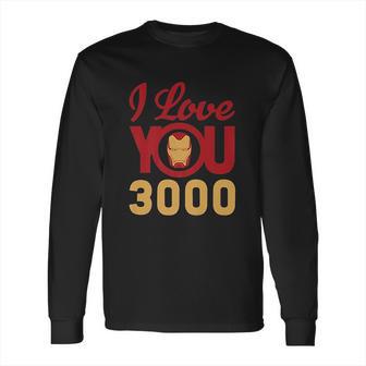 I Love You 3000 Helmet Logo Long Sleeve T-Shirt | Favorety AU