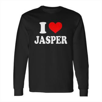 I Love Jasper Long Sleeve T-Shirt | Favorety UK