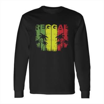 I Love Reggae Music Funny Gift Long Sleeve T-Shirt | Favorety CA