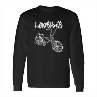 Low Rider Bicycle For Men Chicano Cholo Lowrider Bike Long Sleeve T-Shirt | Favorety UK