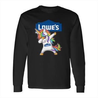 Lowes Unicorn Dabbing Long Sleeve T-Shirt | Favorety AU