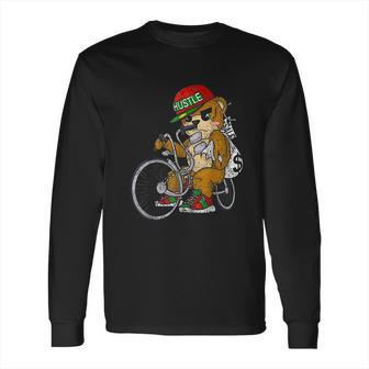 Lowrider Teddy Bear Hip Hop Lover Entrepreneur Gift Long Sleeve T-Shirt | Favorety DE