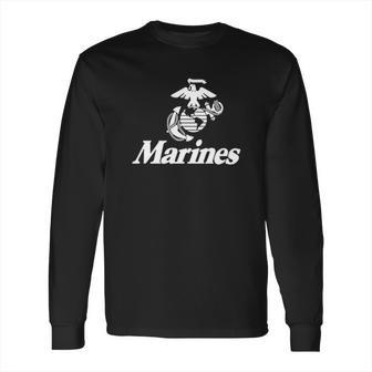 Lucky Ride Us Marines Usmc Marine Corps Long Sleeve T-Shirt | Favorety DE