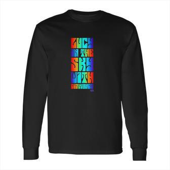 Lyrics By Lennon And Mccartney Lucy Long Sleeve T-Shirt | Favorety UK