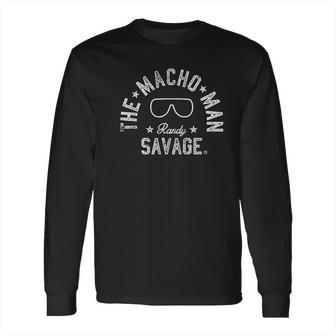 The Macho Man Vintage Long Sleeve T-Shirt | Favorety CA