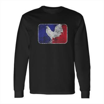 Major League Cock Fight Cock Fight Long Sleeve T-Shirt | Favorety