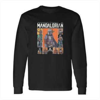 The Mandalorian Character Grid This Is The Way Long Sleeve T-Shirt | Favorety