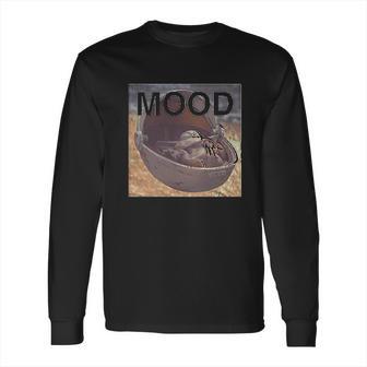 The Mandalorian Child Baby Yoda Nap Mood Long Sleeve T-Shirt | Favorety AU