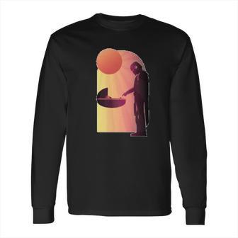 The Mandalorian The Child Discovery Silhouette Long Sleeve T-Shirt | Favorety