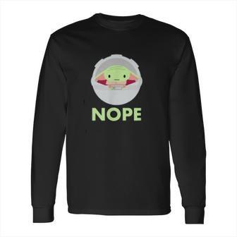 The Mandalorian The Child Nope Long Sleeve T-Shirt | Favorety UK