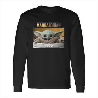 The Mandalorian The Child Pod Screenshot Logo Long Sleeve T-Shirt | Favorety CA