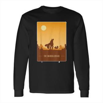 The Mandalorian And The Child Poster Long Sleeve T-Shirt | Favorety DE