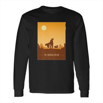 The Mandalorian And The Child Poster Long Sleeve T-Shirt | Favorety CA