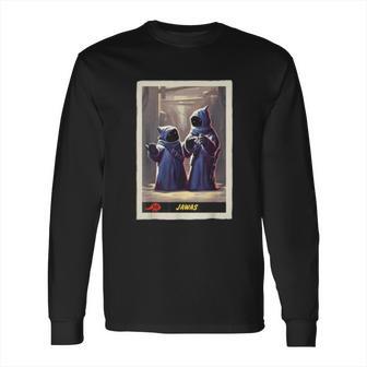 The Mandalorian Jawas Trading Card Long Sleeve T-Shirt | Favorety AU