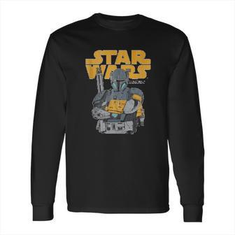 The Mandalorian Mando Battle Long Sleeve T-Shirt | Favorety DE