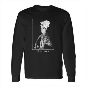 Marie Laveau Hoodoo Queen Long Sleeve T-Shirt | Favorety