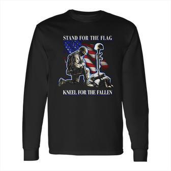 Marine Corps Marine Devil Dog First In Last Out Long Sleeve T-Shirt | Favorety