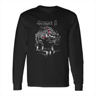 Marine Corps Usmc Bull Dog Crossed Swords Long Sleeve T-Shirt | Favorety CA