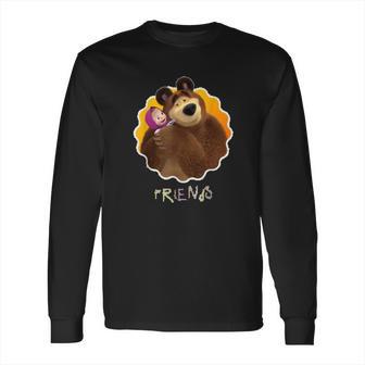 Masha And The Bear Friends Long Sleeve T-Shirt | Favorety DE