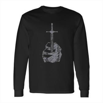 Medieval Literature King Arthur Long Sleeve T-Shirt | Favorety