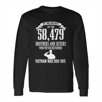 Memorial Day Vietnam War Gift Long Sleeve T-Shirt | Favorety AU