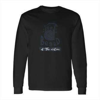 Mens Beard Of The Nation Long Sleeve T-Shirt | Favorety DE