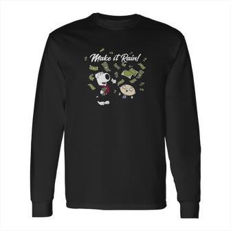 Mens Family Guy Classic Make It Rain Long Sleeve T-Shirt | Favorety AU