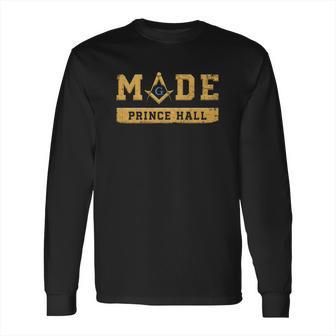 Mens Made Pha Freemason Prince Hall Mason Masonic Long Sleeve T-Shirt | Favorety CA