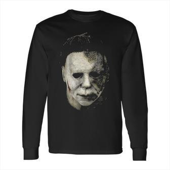 Michael Myers Mask Halloween Kills 2021 Prop Replica Trick Or Treat Long Sleeve T-Shirt | Favorety CA