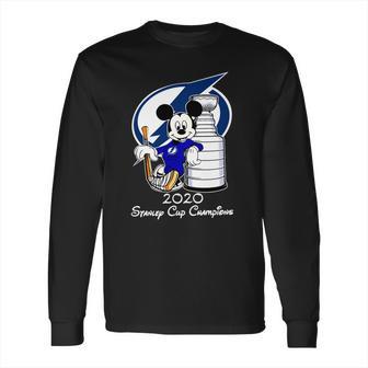 Mickey Mouse Tampa Bay 2020 Stanley Cup Champions Shirt Mf Long Sleeve T-Shirt | Favorety CA