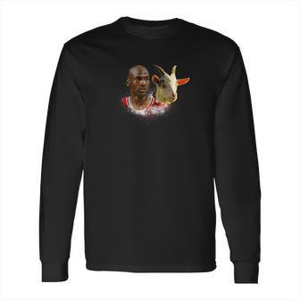 Mj Goat Doppelgangers Long Sleeve T-Shirt | Favorety