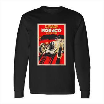 Monaco Vintage Grand Prix 1930 Race Car Long Sleeve T-Shirt | Favorety DE