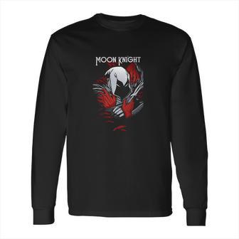 Moon Knight Choked Comic Cover Long Sleeve T-Shirt | Favorety