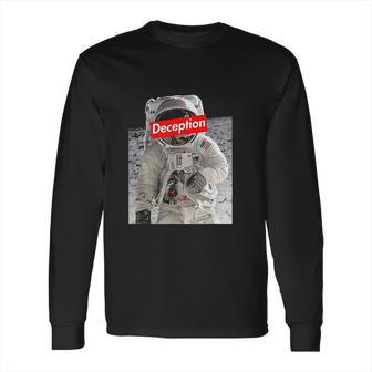 Moon Landing Conspiracy Theory Long Sleeve T-Shirt | Favorety DE