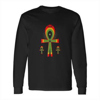 Moorish American Ankh Long Sleeve T-Shirt | Favorety UK