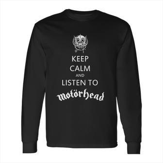 Motorhead Keep Calm Long Sleeve T-Shirt | Favorety UK