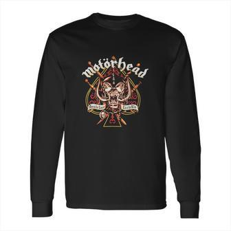 Motorhead Spade Clean Long Sleeve T-Shirt | Favorety