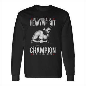 Muhammad Ali Heavy Champ Long Sleeve T-Shirt | Favorety