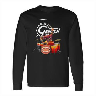 The Muppet Show Animal Playing Gretsch Drums Shirtc Long Sleeve T-Shirt | Favorety