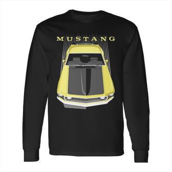 Mustang Boss 69 Yellow Long Sleeve T-Shirt | Favorety UK