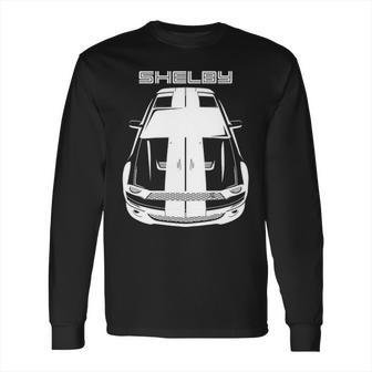 Mustang Shelby Gt500 2007 2009 Black Stripes Long Sleeve T-Shirt | Favorety AU